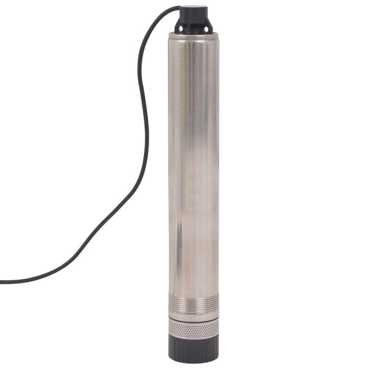 vidaXL Tiefbrunnenpumpe 55 m 1000 W Tauchpumpe Brunnenpumpe Rohrpumpe Pumpe, 55 m