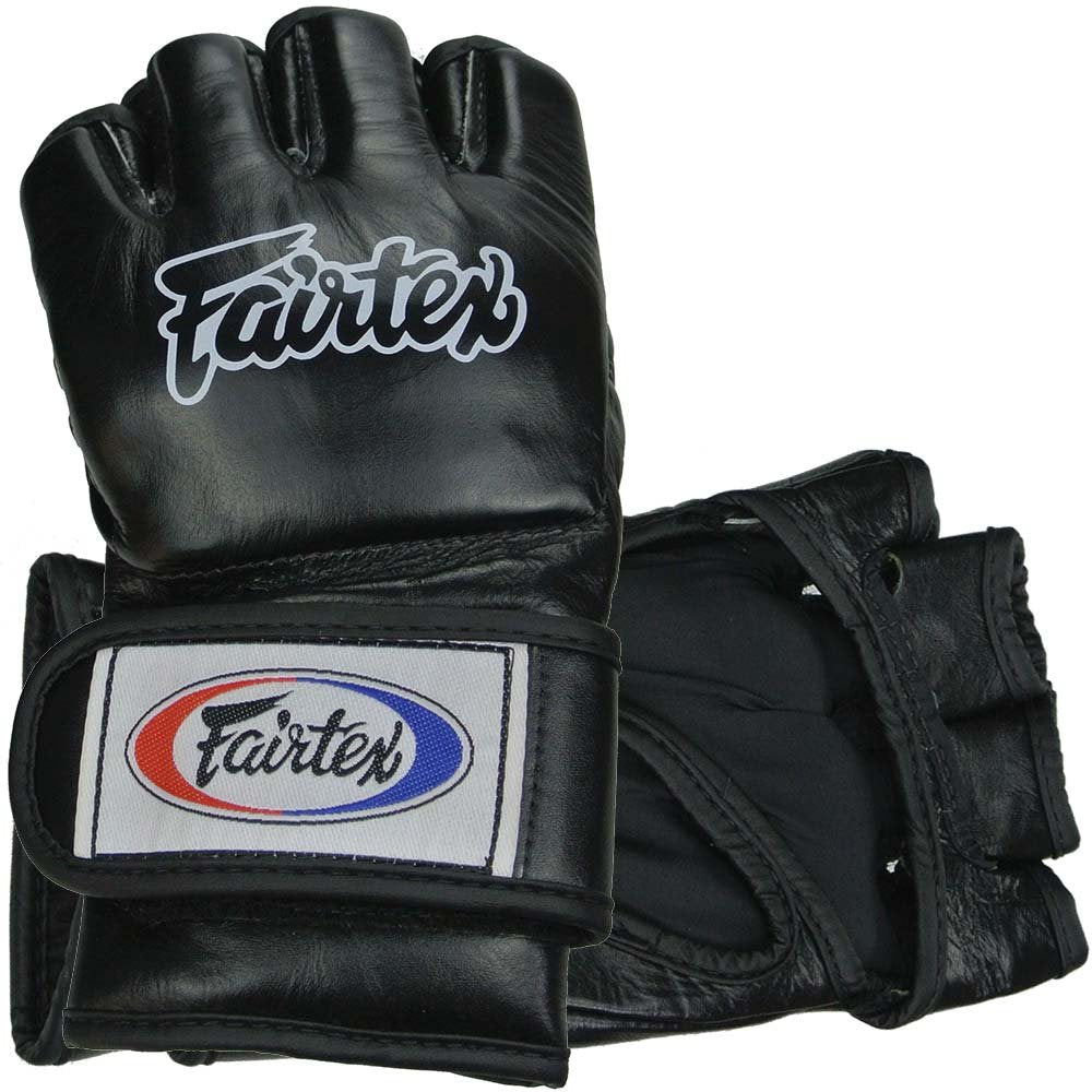 Fairtex MMA Handschuhe, FGV12, schwarz, Gloves, Freefight, Grappling, Vale Tudo, M