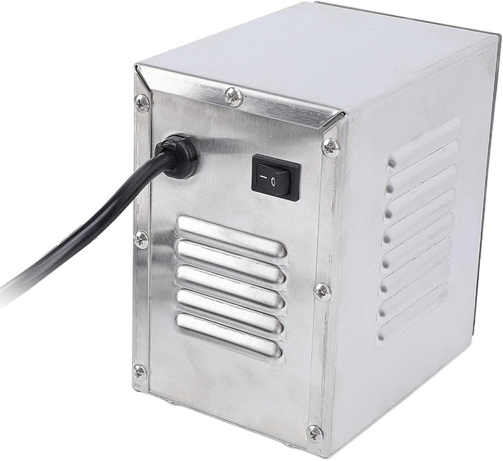Fdit Rotisserie-Motor, 45 W Universal-Ersatzspiessmotor, Elektrischer Grillmotor aus Edelstahl für S