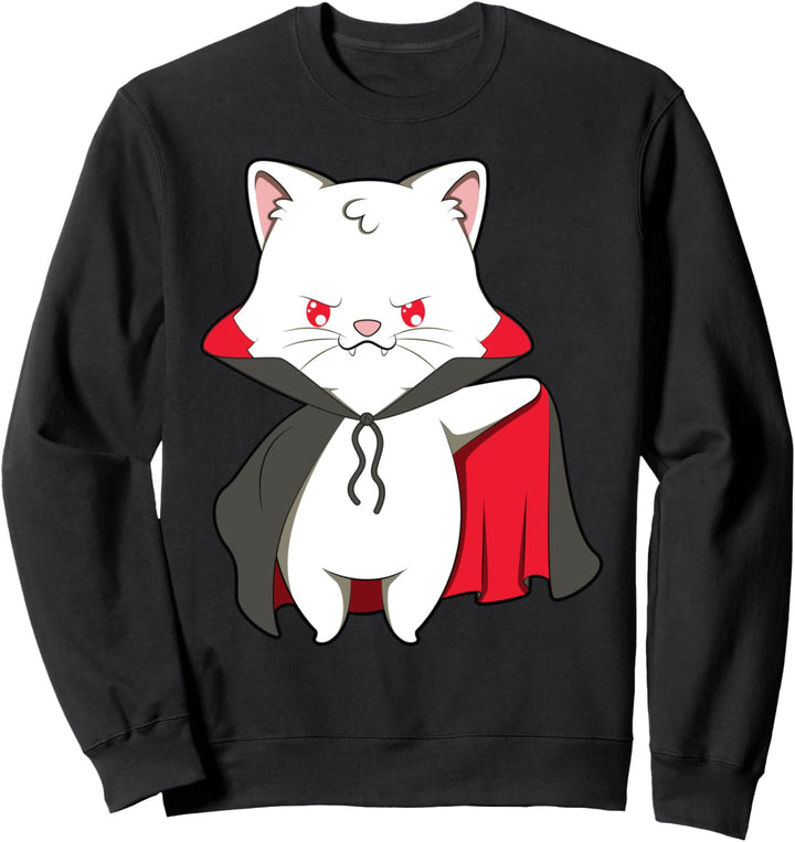Vampirkatze Halloween Sweatshirt