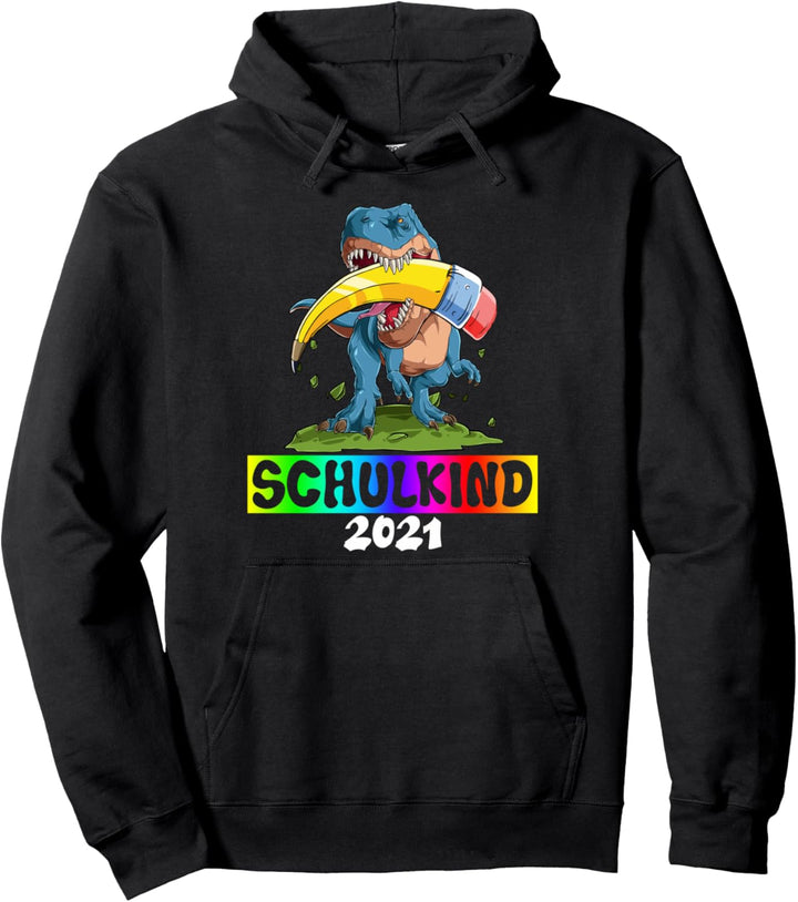 Abschluss Schulbeginn Lustig Ende Schulanfang 2021 Schulkind Pullover Hoodie