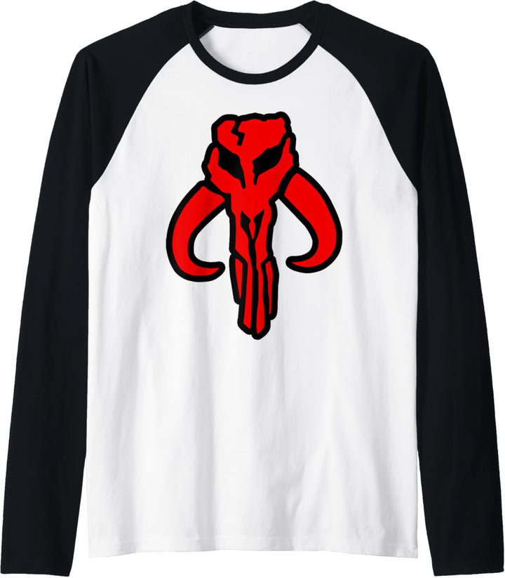 Star Wars Mandalorian Pocket Logo Raglan