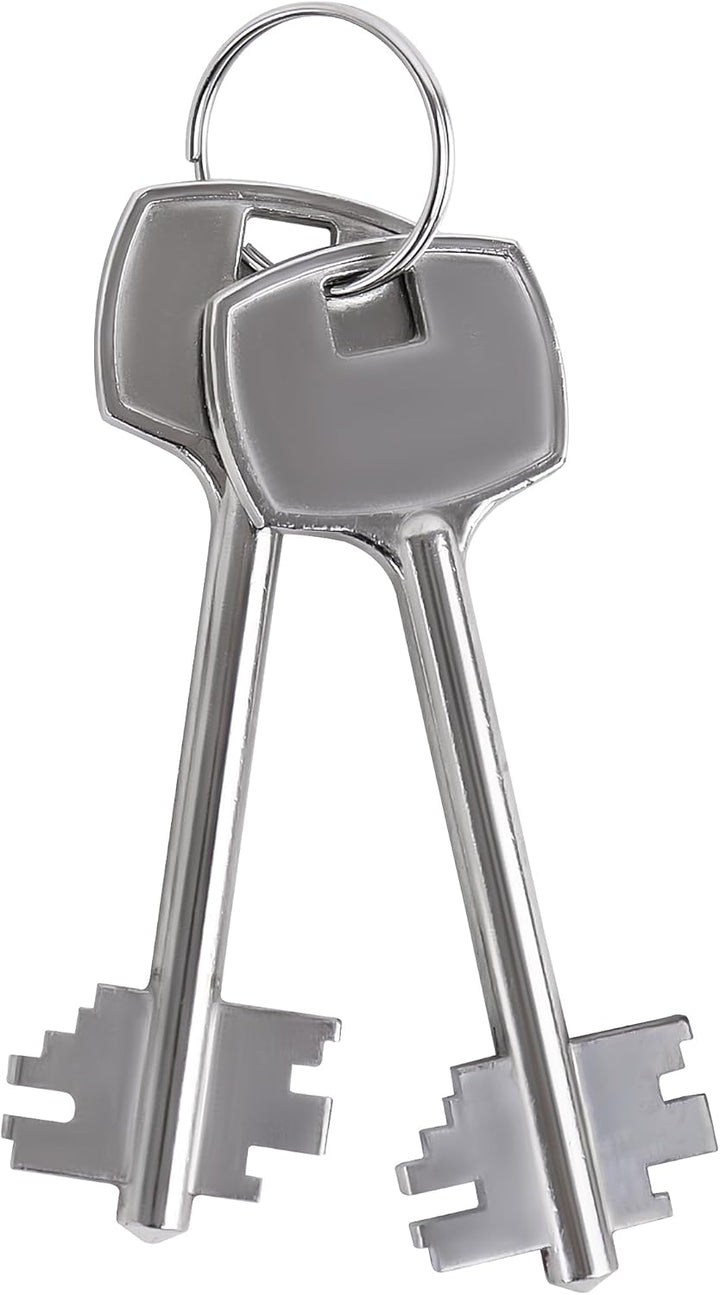 LARS360 Möbeltresor Doppelbartschloss 31 x 20 x 20cm Safe Tresor mit Schlüssel-Schloss Wandtresor Sc