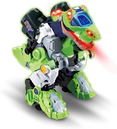 VTech Switch and Go Dinos RC Roboter-T-Rex – Dino-Roboter-Transformer mit Fernbedienung – 2in1 Spiel