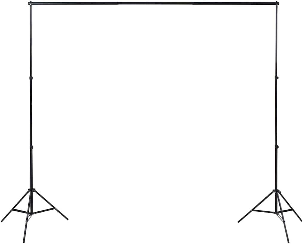 vidaXL Fotostudio Set Hintergrundsystem Studioleuchte Softbox Stativ Reflektor