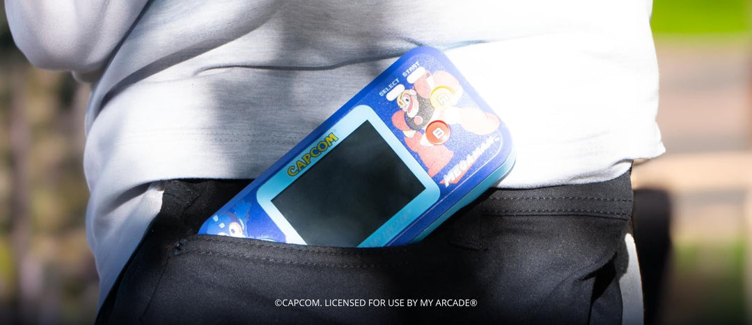 My Arcade Mega Man Pocket Player Pro tragbares Gaming-System (6 Spiele in 1)