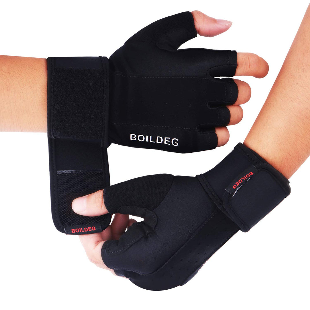 boildeg Fitness Handschuhe,Trainingshandschuhe,Gewichtheben Handschuhe für Bodybuilding Crossfit,Dam