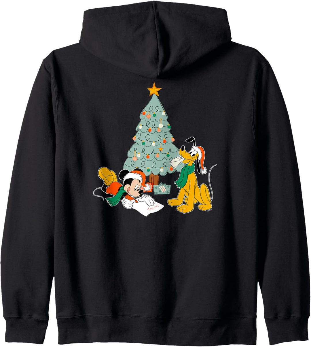 Disney Mickey Mouse and Pluto Christmas Letter to Santa Kapuzenjacke