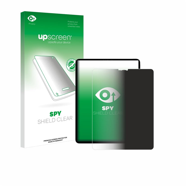 upscreen Anti-Spy Blickschutzfolie für Apple iPad Pro 12.9" 2022 (6. Gen.) Privacy Screen Displaysch