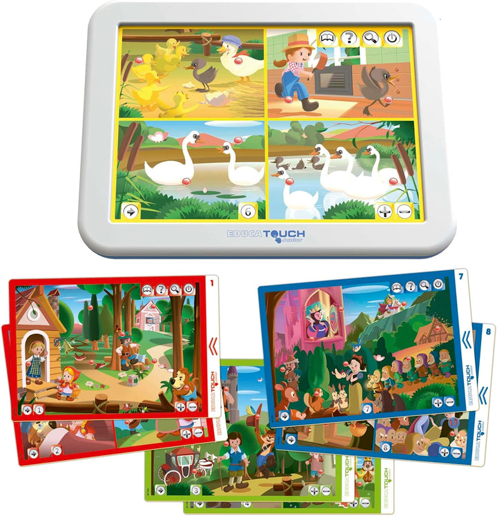 Educa - EducaTouch Junior, Es war einmal Geschichtenerzählen, mit Musik und Liedern, Lernspiel für K