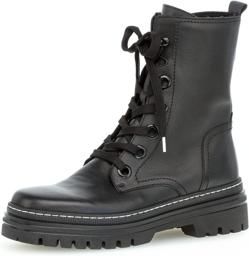 Gabor Damen Biker Boots, Frauen Stiefeletten,Wechselfussbett,uebergangsschuhe,uebergangsstiefel,moto