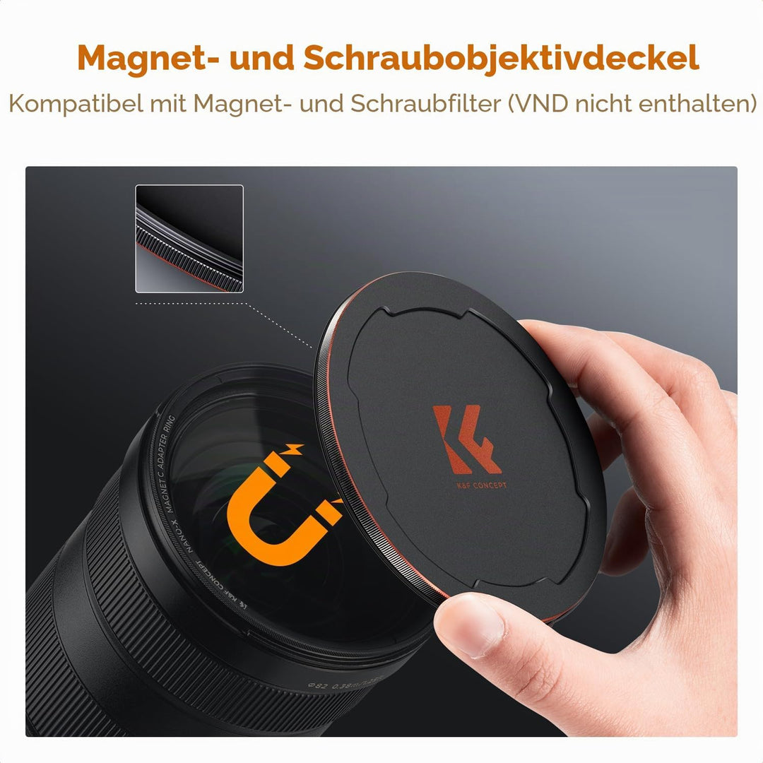 K&amp;F Concept Nano X-Serie Magnetischer Black-Mist 1/4 Black Promist 1/4 Filter Effektfilter-52mm 52mm