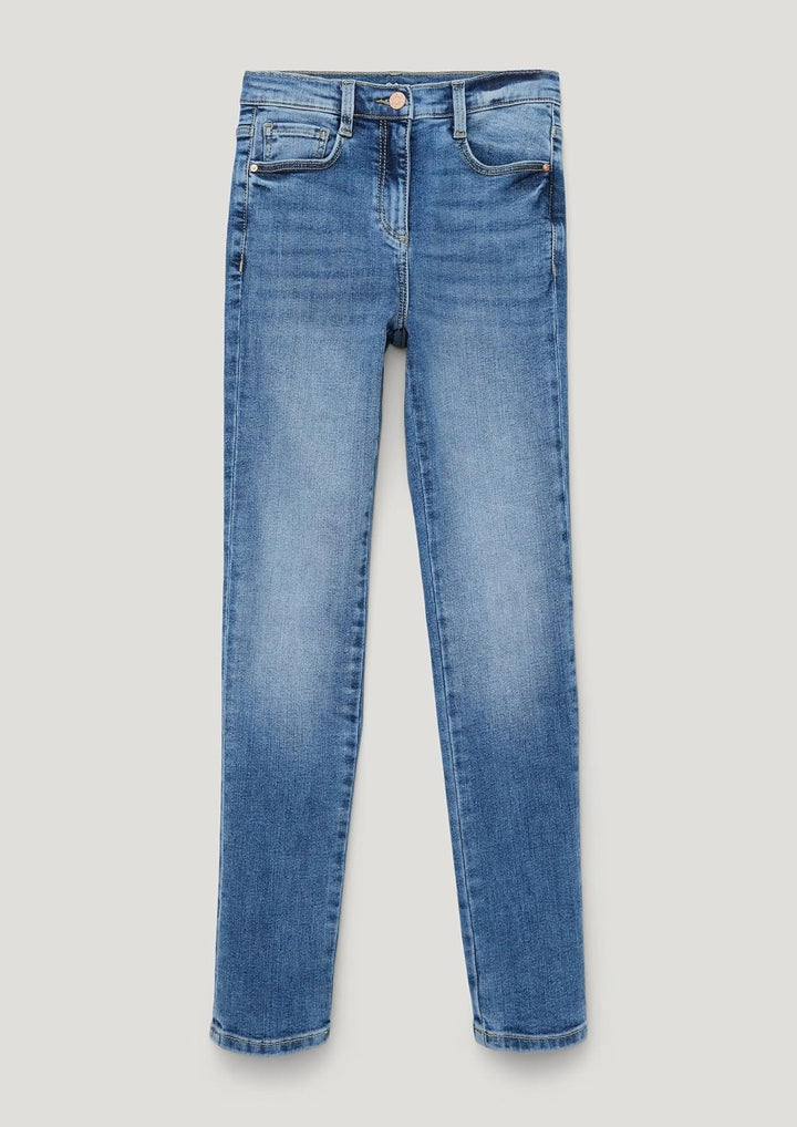 s.Oliver Mädchen Jeans 2132601 146 55z6_blau, 146 Slim 55z6_blau