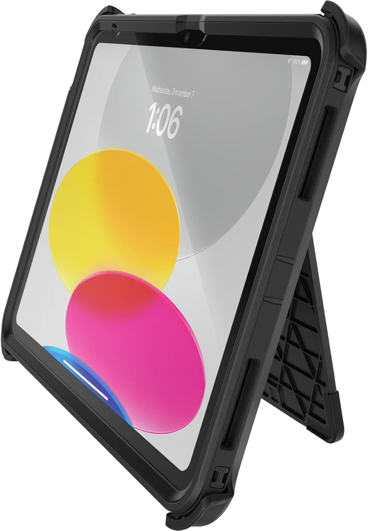 OtterBox Defender Series Schutzhülle für iPad 10. Generation, Schwarz Defender Serie Schwarz, Defend