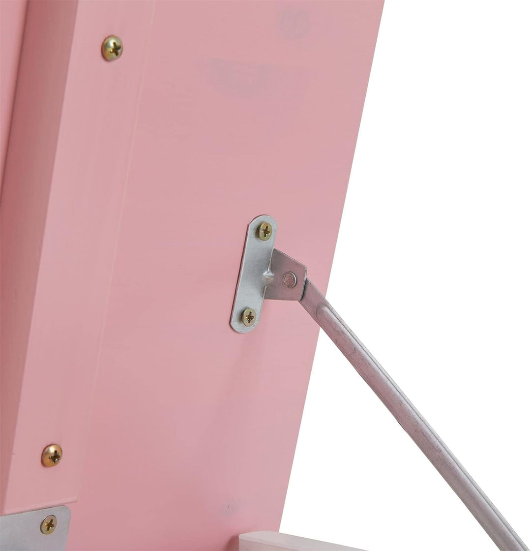 IDIMEX Spielzeugtruhe Hannah, praktische Aufbewahrungsbox aus massiver Kiefer in weiss/rosa, schöne