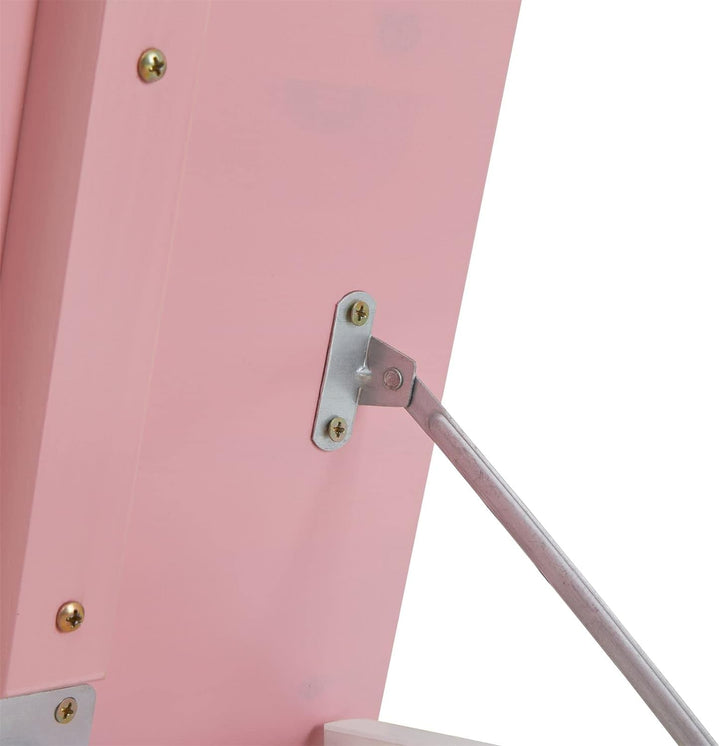 IDIMEX Spielzeugtruhe Hannah, praktische Aufbewahrungsbox aus massiver Kiefer in weiss/rosa, schöne