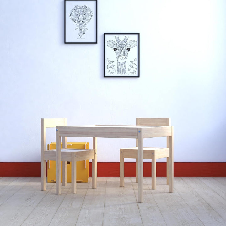 Baby Relax Tisch-und Stuhlset, Grau, Mittel, Grau