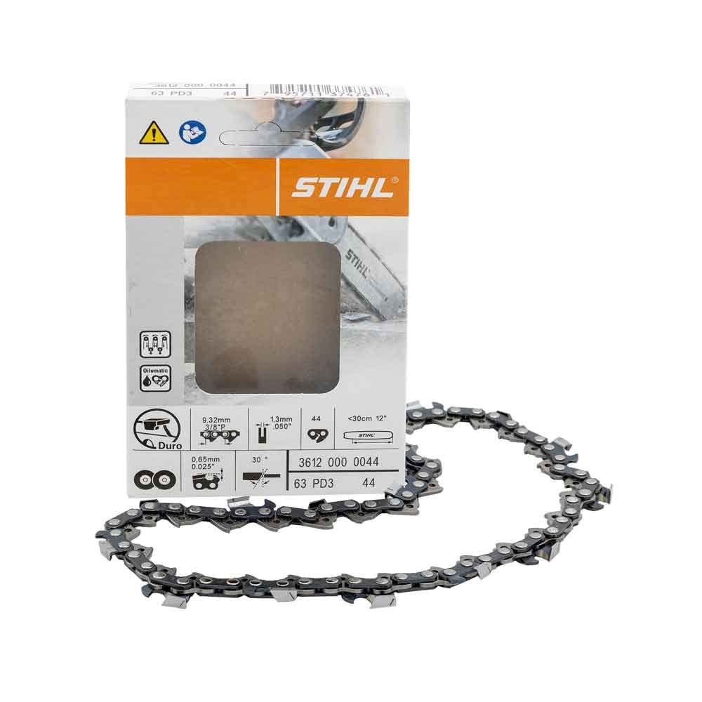 STIHL 3612 000 0044 Sägekette Picco Duro 1,3mm 3/8' 44 Glieder 30 cm, für mehrere Modelle passend