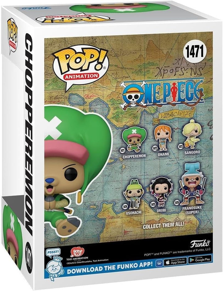 Funko Pop! Animation: One Piece - Tony Tony Chopperemon - (Wano) - Vinyl-Sammelfigur - Geschenkidee