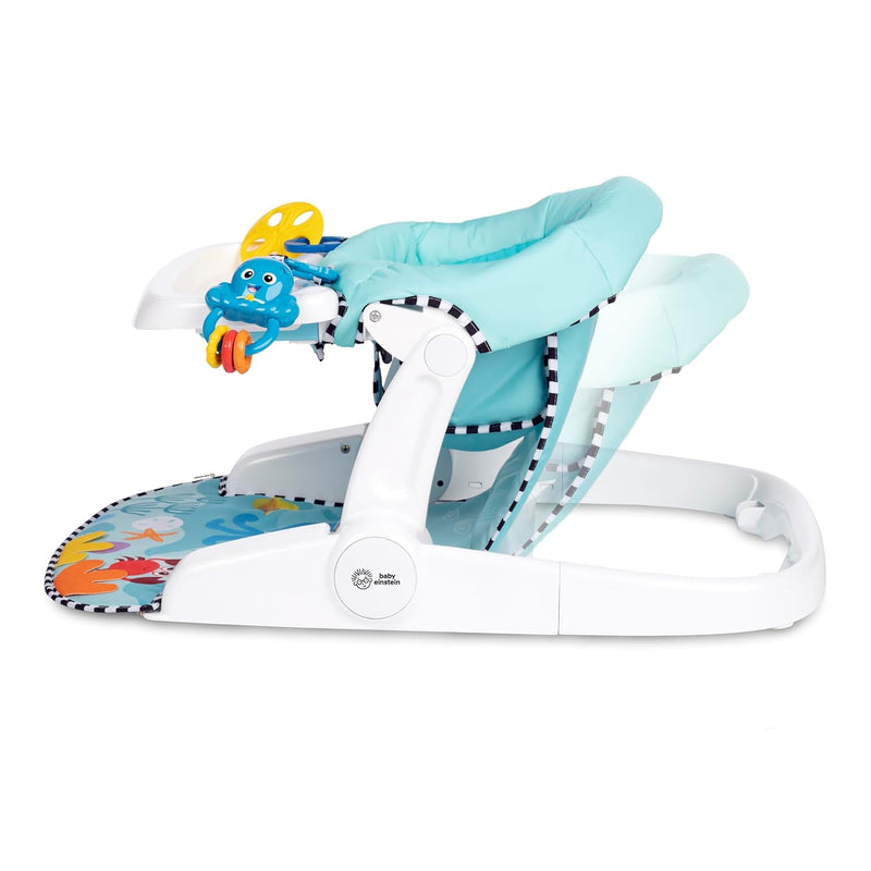 Baby Einstein Sea of Support 2-in-1 Sit-Up Bodensitz, mit abnehmbarem Tablett und Spielzeug