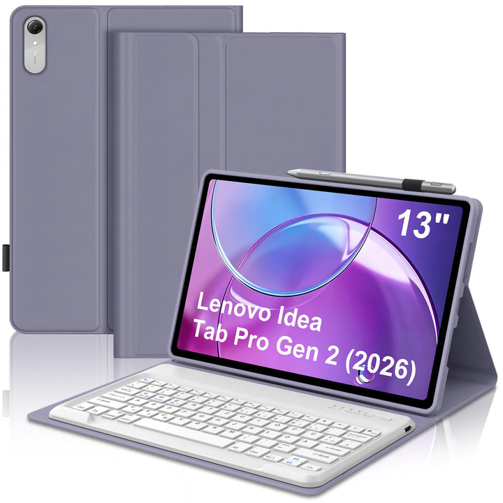 Für Lenovo Idea Tab Pro Gen 2 13" Hülle mit Tastatur QWERTZ | Für Lenovo Idea Tab Pro Gen 2 Tastatur