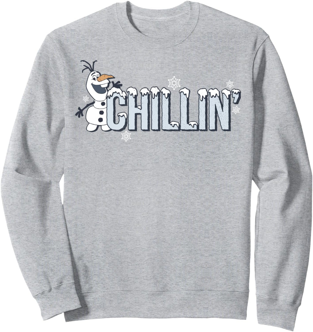 Disney Frozen Olaf Chillin' Snowflakes Sweatshirt