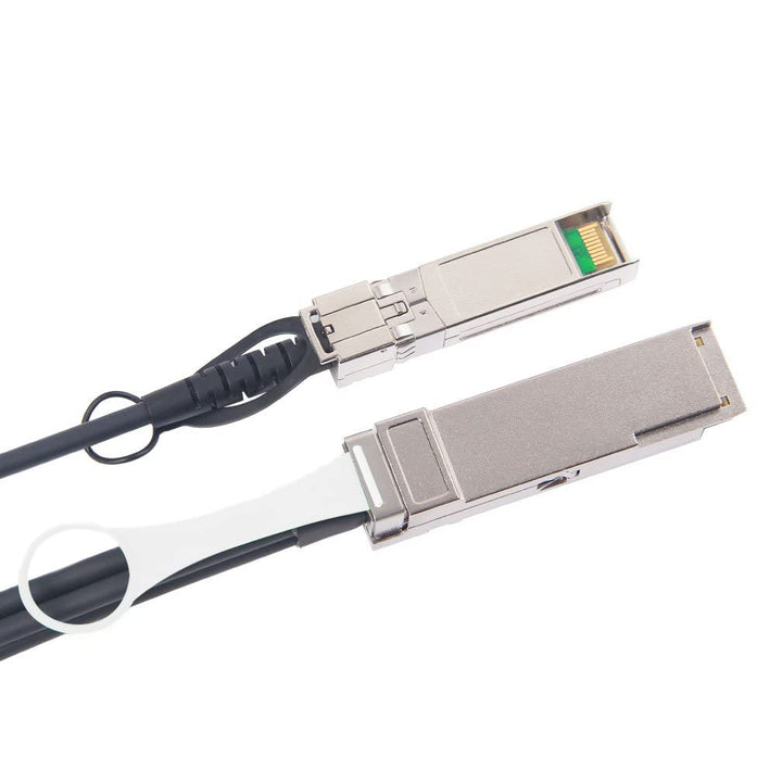 10Gtek für Cisco QSFP-4SFP10G-CU1M, 40Gb/s QSFP+ zu 4X SFP+ Direct Attach Breakout-Kabel, Passiv, 1-
