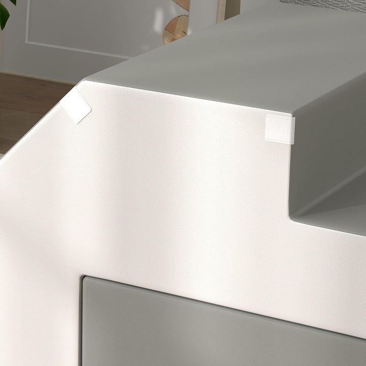 HOMCOM 2 TLG. Schaumstoff Bausteine Kinder Softbausteine Weiche Riesenbausteine Schaumstoffblöcke fü