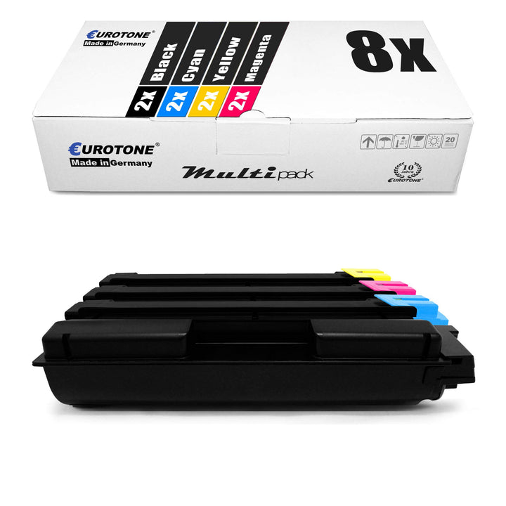 8X Müller Printware XXL Toner im Set für Kyocera ECOSYS M6235cidn M6235cidnt M6635cidn P6235cdni ers