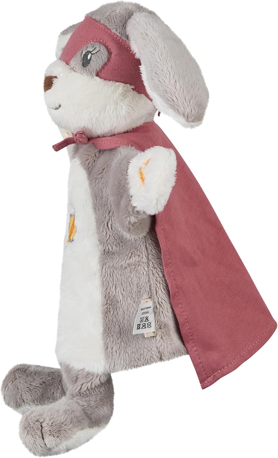 Sterntaler Handpuppe Super Hase, Kinder- und Babyspielzeug, weicher Flausch, Kopf wattiert mit Polye