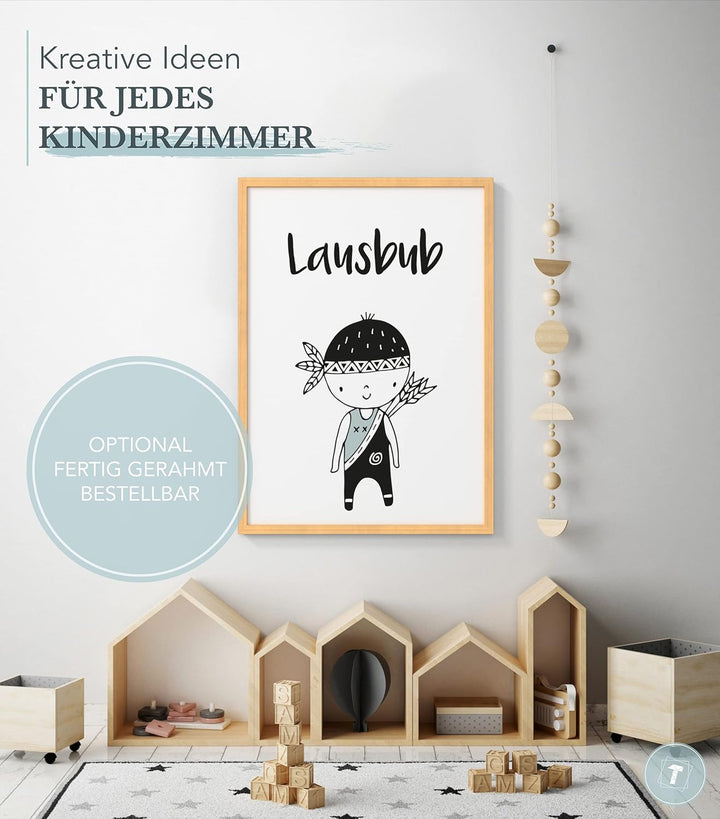Papierschmiede® Kinderposter in A3, Wanddeko für Kinderzimmer oder Spielecke, Geschenk für Jungen, W