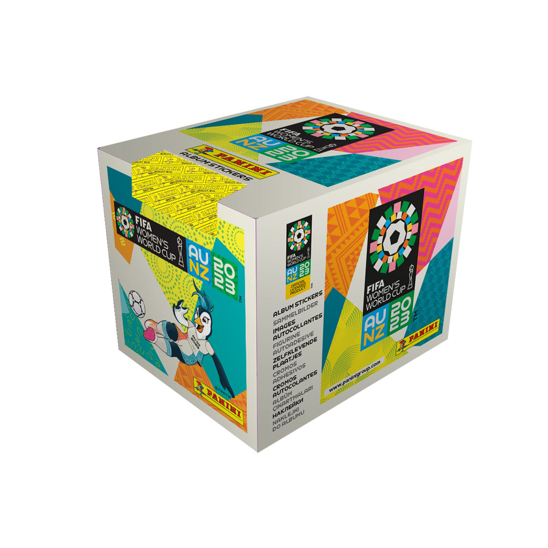 Panini FIFA Frauen WM 2023 - Stickerkollektion (50 Packungen), 50 Packungen