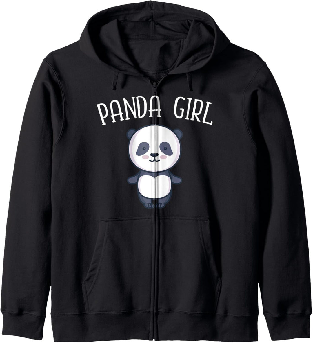 Panda Girl Pandabär Geschenk Panda Kostüm Lieblingstier Kapuzenjacke