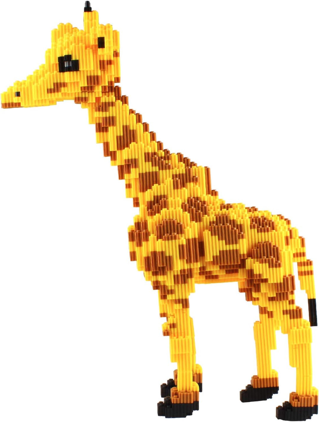 Larcele Giraffe Bausteine Spielzeug Bricks Tier Bauen Bauklötze,4737 Stücke KLJM-02 Mehrweg (Modell