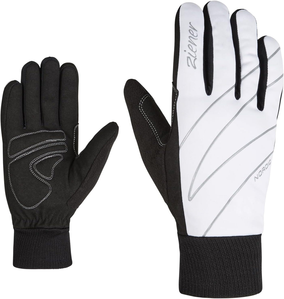 Ziener Damen Unica Langlauf/Nordic/Crosscountry-Handschuhe | Soft-Shell, Winddicht, Atmungsaktiv 6.5