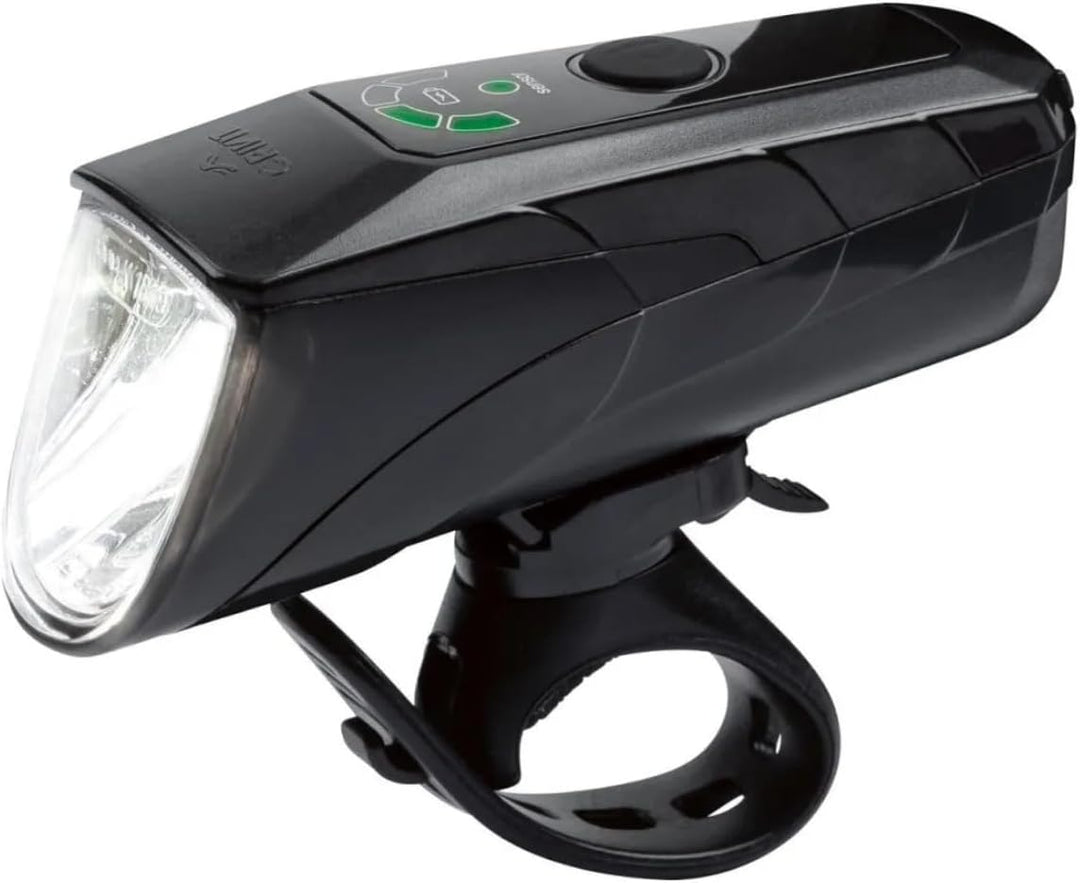 LED Fahrrad Leuchten Set mit USB-C Fahrradbeleuchtung Licht 15/30/70 Lux Automatische Lichtsteuerung