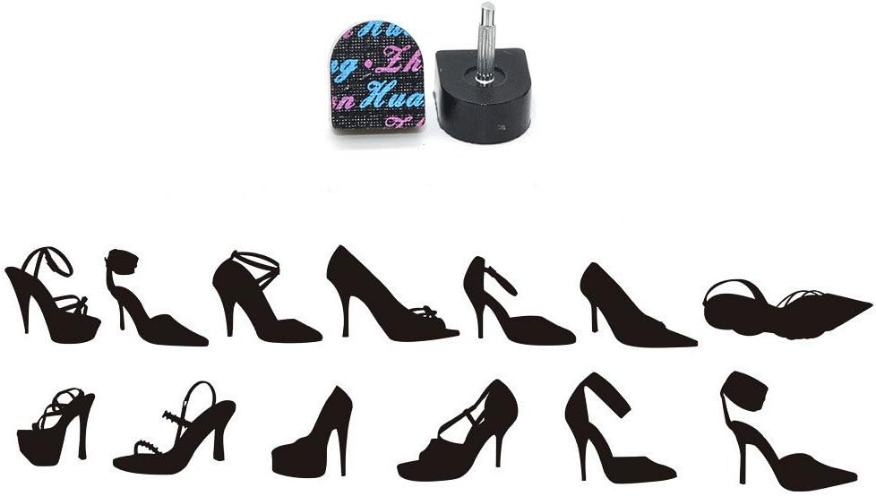 13 Paar Tip Replacement Kit für Stiletto, High Heel Dübelzange, Paket beinhaltet 13 Paar U-förmige T