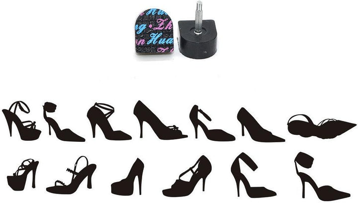 13 Paar Tip Replacement Kit für Stiletto, High Heel Dübelzange, Paket beinhaltet 13 Paar U-förmige T