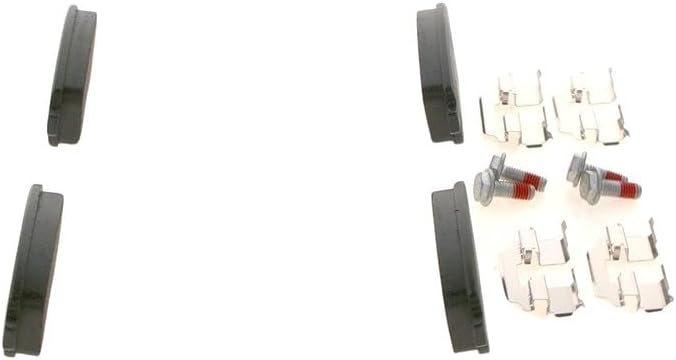 Bosch BP1292 Bremsbeläge - Hinterachse - ECE-R90 Zertifizierung - vier Bremsbeläge pro Set