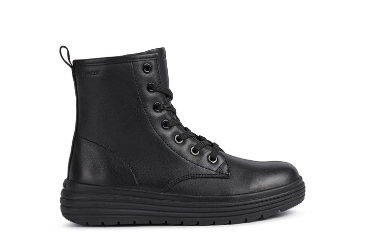 Geox Mädchen J Phaolae Girl A Stiefeletten, 35 EU Schwarz