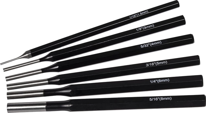 Roughneck ROU31178 Splinttreiber, 6 Stück im Set 1 Multi, 1 Multi