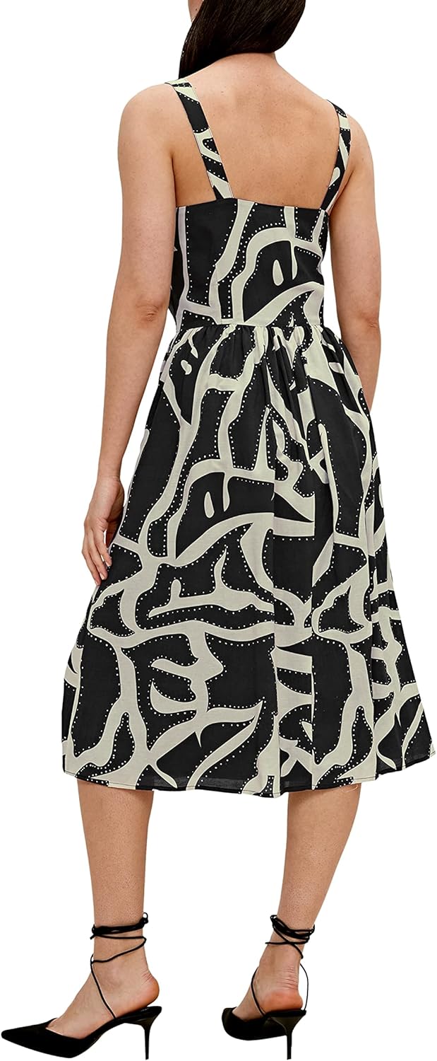 comma Damen Kurz Kleid 34 99c5 Schwarz, 34 99c5 Schwarz