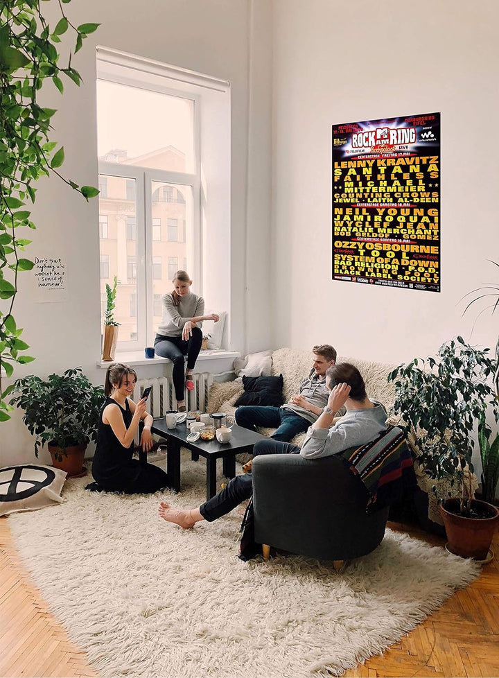 Rock AM Ring & Park - Center Stage, Rock am Ring 2002 » Konzertplakat/Premium Poster | Live Konzert