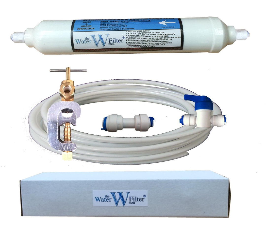 Sanitär-Wasser-Kit für amerikanischen Kühlschrank/Gefrierschrank, Filter, Rohr und Schlauchverbindun