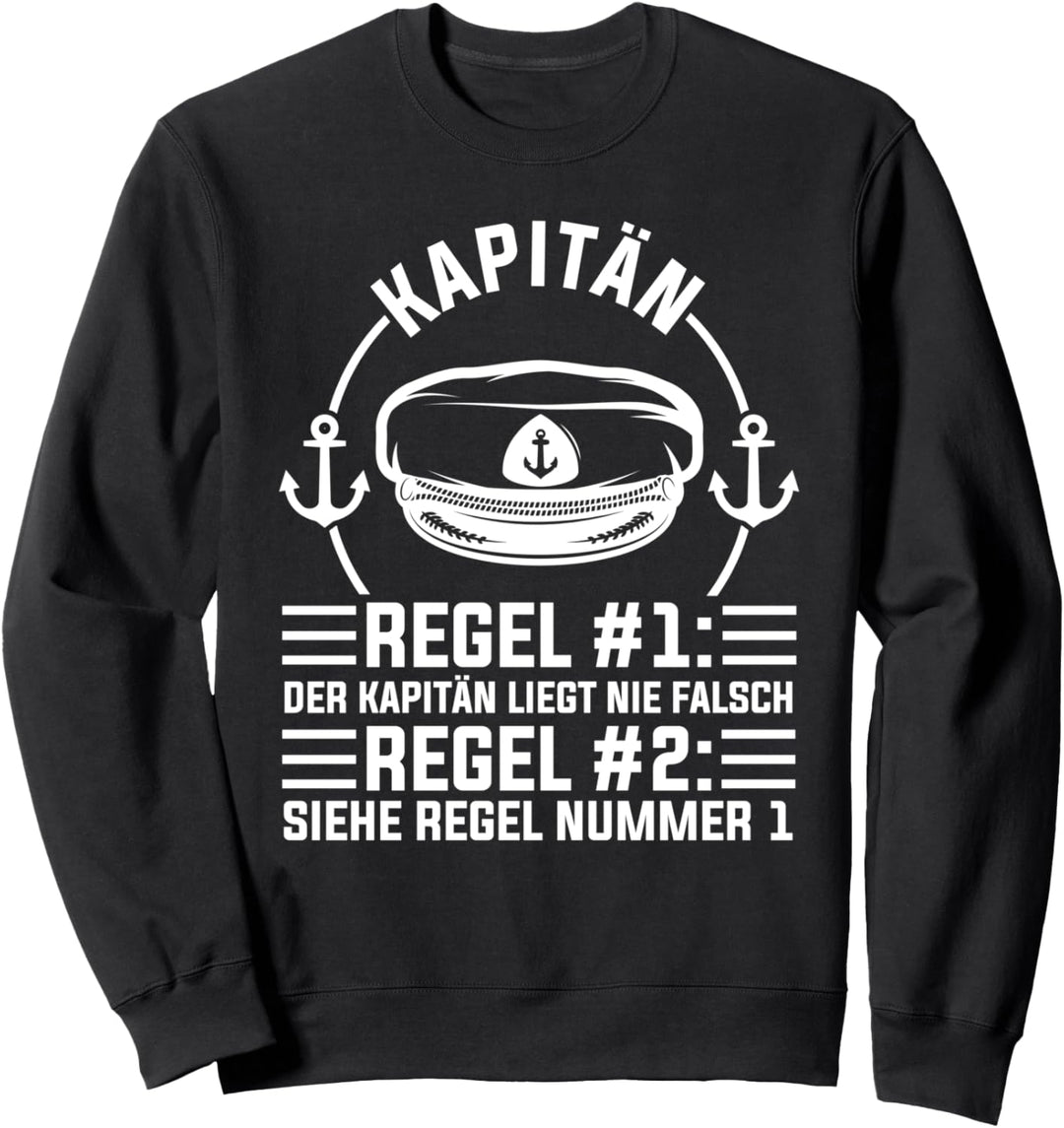 Kapitän Boot Seefahrer Sweatshirt