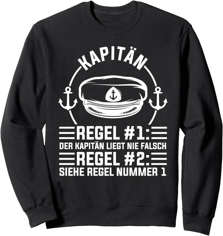 Kapitän Boot Seefahrer Sweatshirt