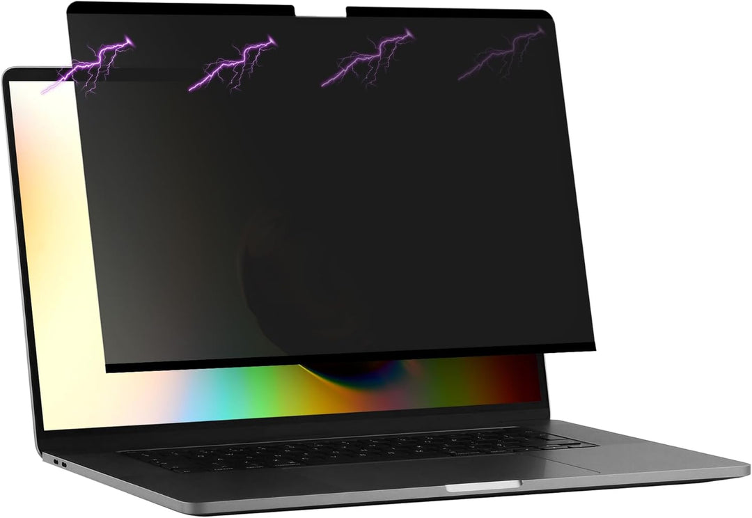 kwmobile Sichtschutzfolie für Apple MacBook Pro 16" (2019) A2141 Folie - Blickschutzfolie Privacy Sc