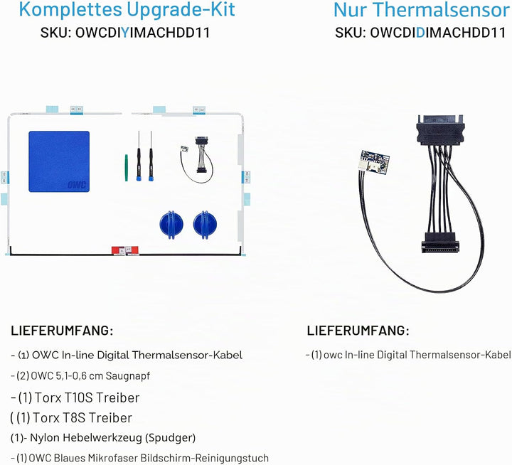 OWC Inline-HDD-Upgrade-Kabel für den digitalen Thermosensor für iMac 2011 (OWCDIDIMACHDD11)