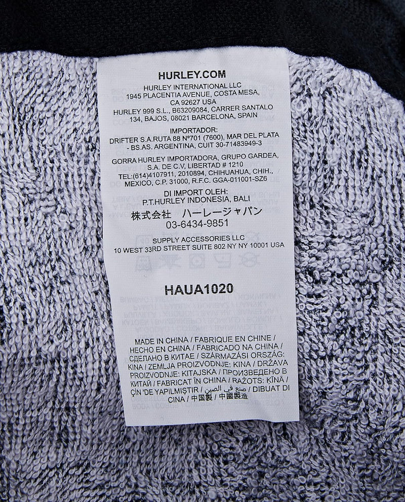 Hurley Fastlane 2 Streifen Handtuch