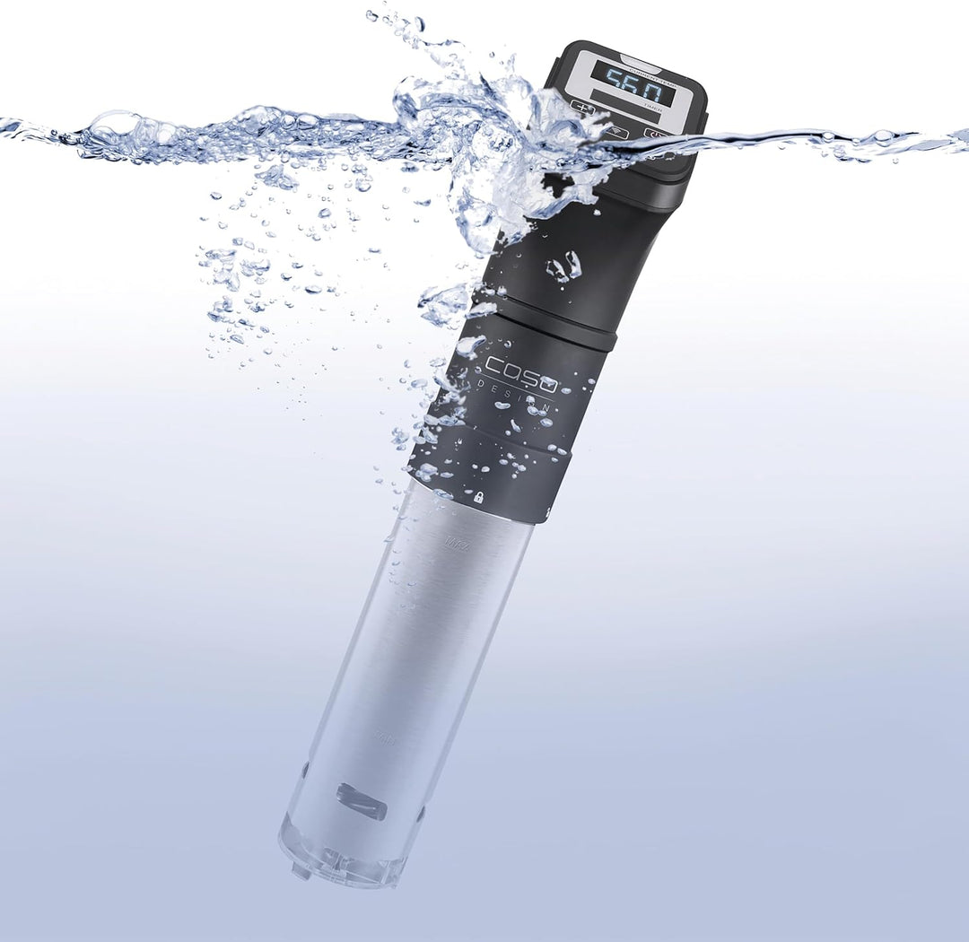 CASO SV 1200 Pro Smart - Sous Vide Garer - Präzise Temperaturregelung bis 90 °C in 0,5°C Schritten,